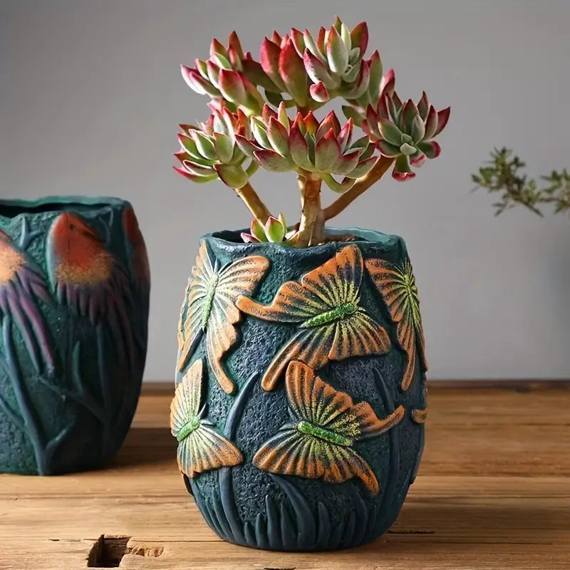 Enchanted Garden Artisan Planters