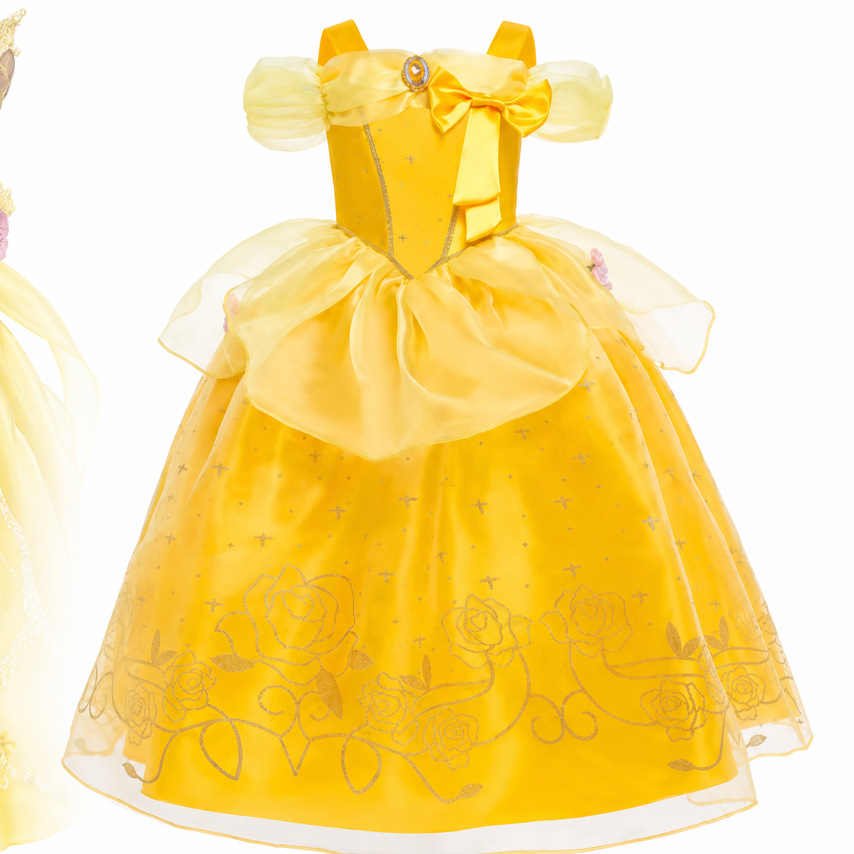 Ensemble de costume de princesse enchanteur pour filles avec accessoires | Parfait pour des célébrations magiques