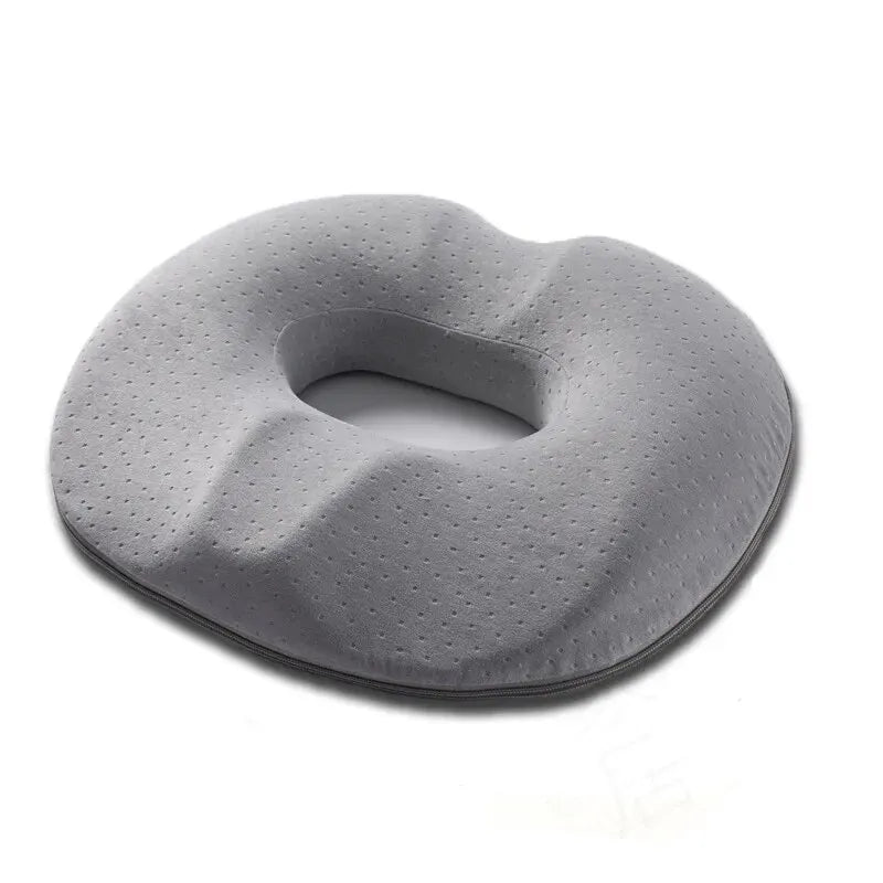 Ergonomic Memory Foam Seat Cushion | Contoured Design for Posture Support and Comfort
