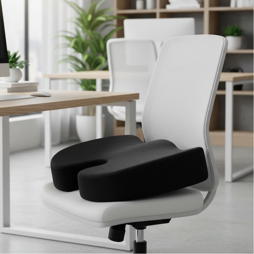 POSTURELAX – Memory Foam Seat Support Cushion