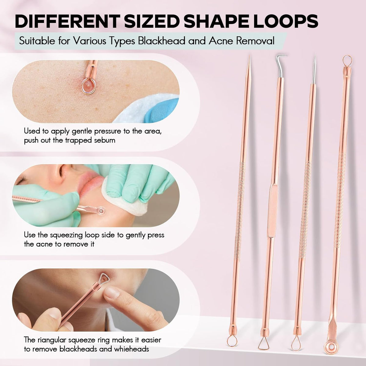 Essential Blackhead & Pimple Extractor Kit with Protective Case for Flawless Skin
