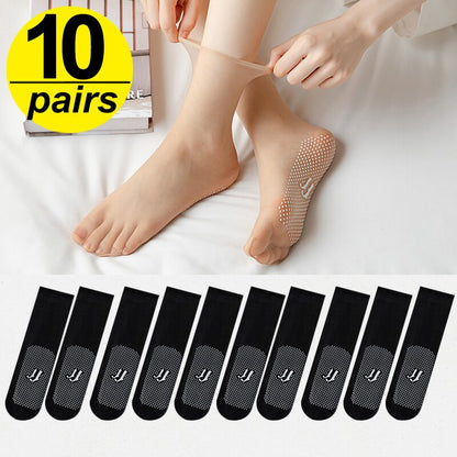 Ortekor Essential Summer | Women's Socks with Breathable Ultra-Thin Silk | Stylish Comfort for Warm Days