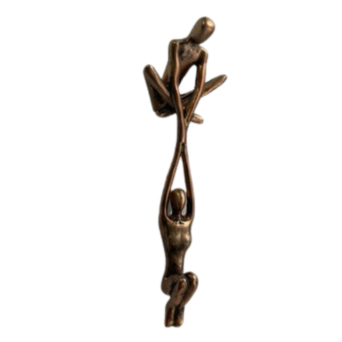 Sculpture de décoration intérieure, sculpture de l'amour éternel, petite figurine en résine, statue décorative pour étagère et bureau