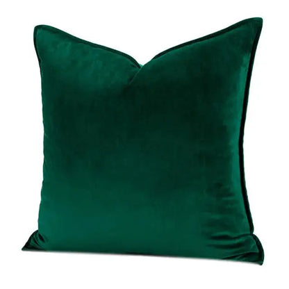 Plush Velvet Throw Pillow Cover 18x18 Inch Beige Hidden Zipper for Couch Bedroom Accent Decor Square Cushion Case Soft Home Textiles