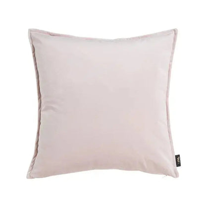 Plush Velvet Throw Pillow Cover 18x18 Inch Beige Hidden Zipper for Couch Bedroom Accent Decor Square Cushion Case Soft Home Textiles