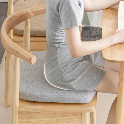 Lunari Chair Cushion - Microfiber Blend, Tufted Design for Dining and Patio Chairs