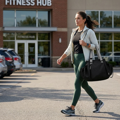 Everyday Tote Bag | Versatile 15-Pocket Design with Convertible Straps | Lightweight Water-Resistant for Ultimate Organization