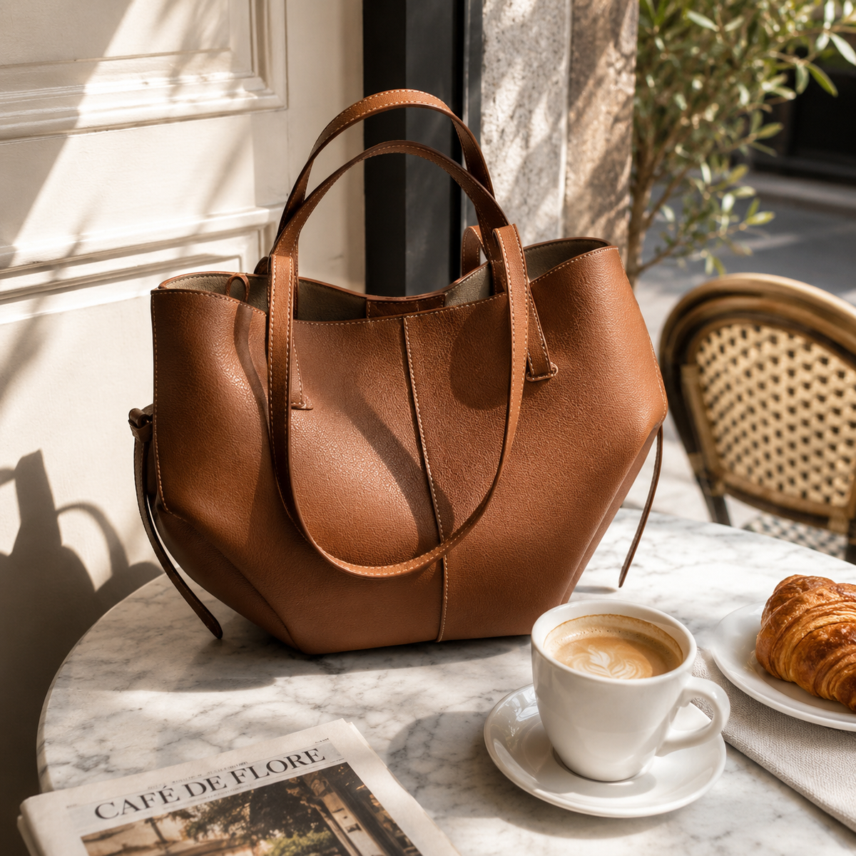 Sac fourre-tout quotidien | Sac porté épaule vintage spacieux | Sac à main polyvalent pour un usage quotidien