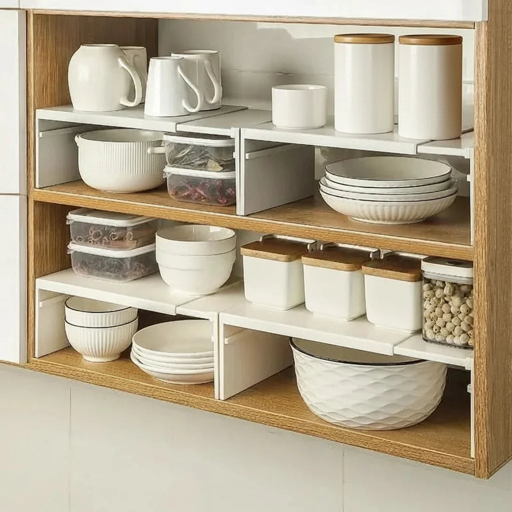 ORGASPACE – Expandable Kitchen Storage Organizer