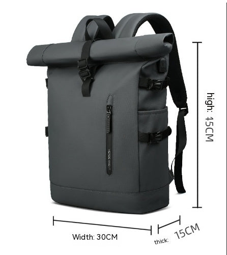 Série Explorer | Sac à dos de voyage au design imperméable | Tissu Oxford élégant pour l'aventure et les trajets quotidiens