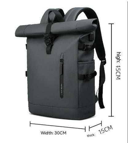 Série Explorer | Sac à dos de voyage au design imperméable | Tissu Oxford élégant pour l'aventure et les trajets quotidiens