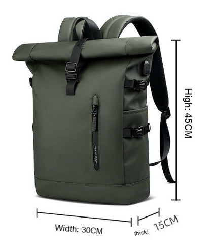 Série Explorer | Sac à dos de voyage au design imperméable | Tissu Oxford élégant pour l'aventure et les trajets quotidiens