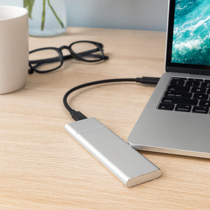 Périphérique de stockage portable | Disque dur externe 500 Go avec vitesse de transfert élevée | Conception légère en aluminium pour une mobilité facile