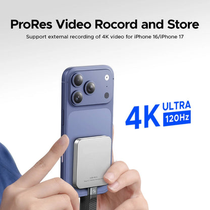 Portable SSD External Hard Drive with Magnetic Design | Fast Transfers for Easy Backup