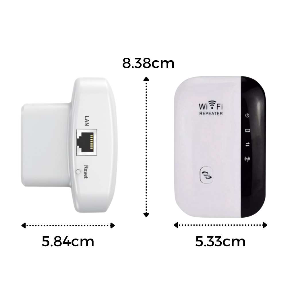 External WiFi Extender | High-Speed WiFi Booster with Extended Range | Reliable Signal Strength for Seamless Connectivity