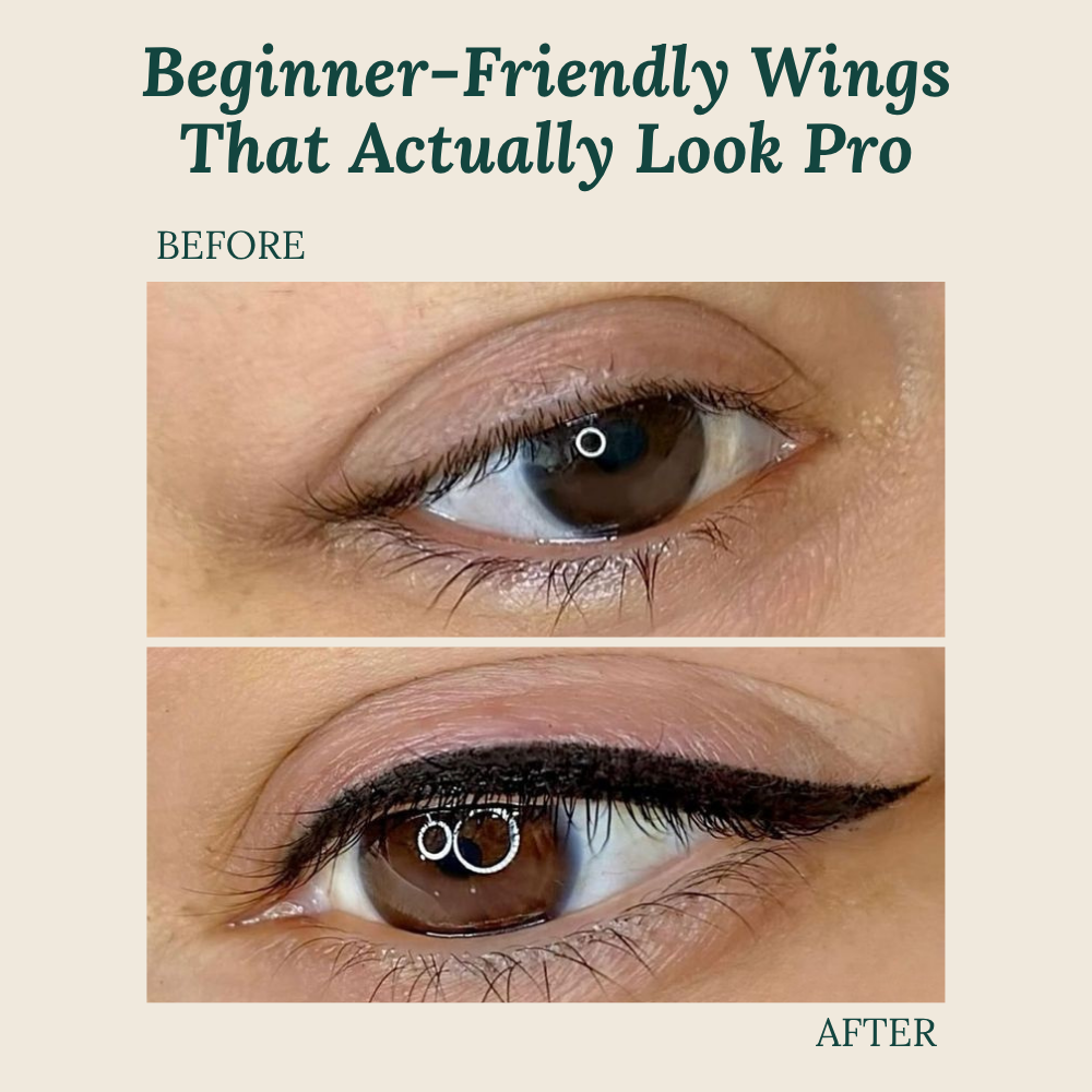 Precision Tip Eyeliner Pen with Smudge-Proof Waterproof Formula for Winged Liner and Everyday Eye Looks | Vegan Cruelty-Free Makeup Liner