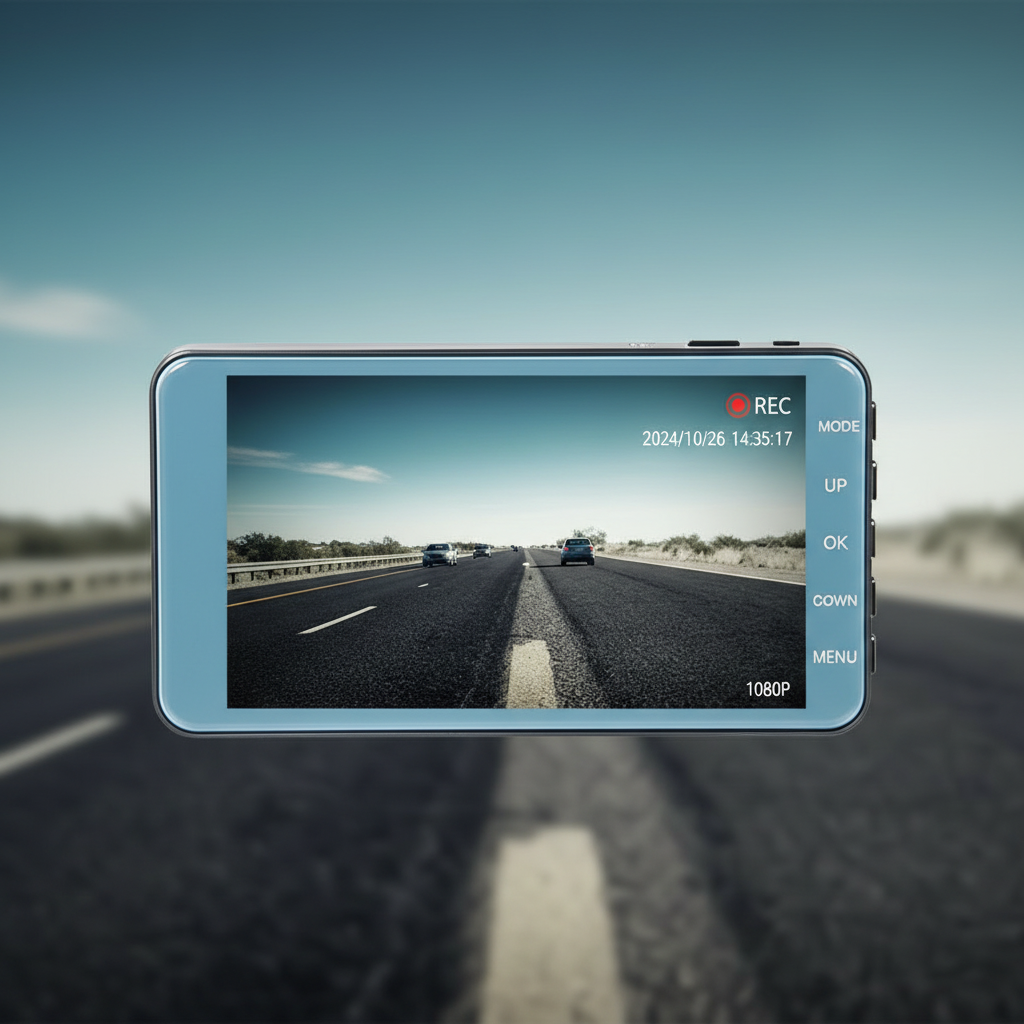 Dash Cam Duo | Caméra embarquée avant et arrière avec vision nocturne | Enregistrement HD 1080P pour une sécurité renforcée