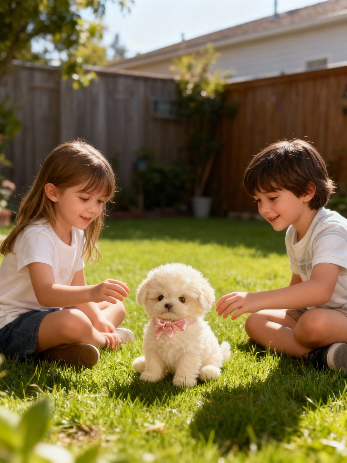 Robotic Plush Puppy Toy That Walks Barks Wags Tail Battery Powered Interactive Dog for Kids Toddlers Girls Boys Pet Companion Gift