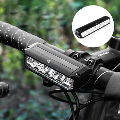 Phare de vélo ultra-lumineux de 900 lumens avec faisceau grand angle à 180° pour la sécurité nocturne