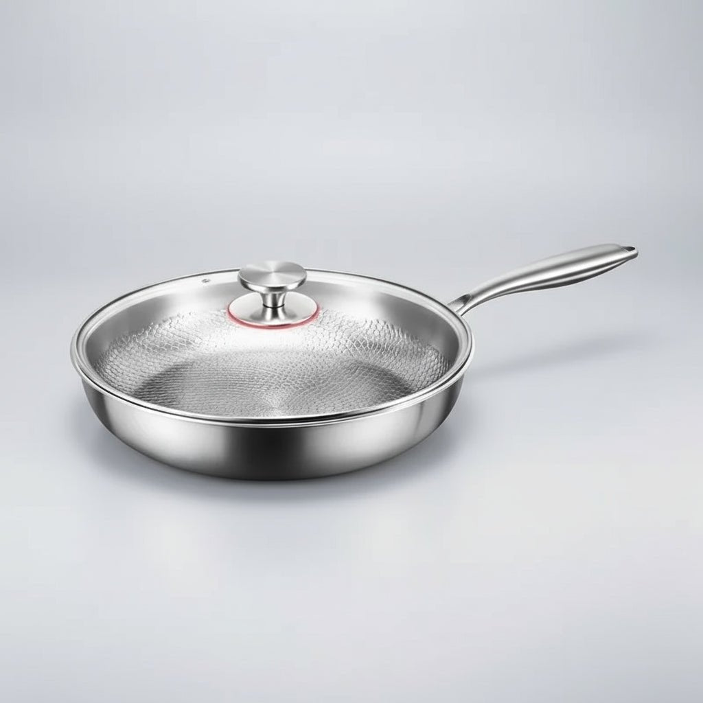 Titanium Chef's Non-Stick Skillet for Effortless Cooking