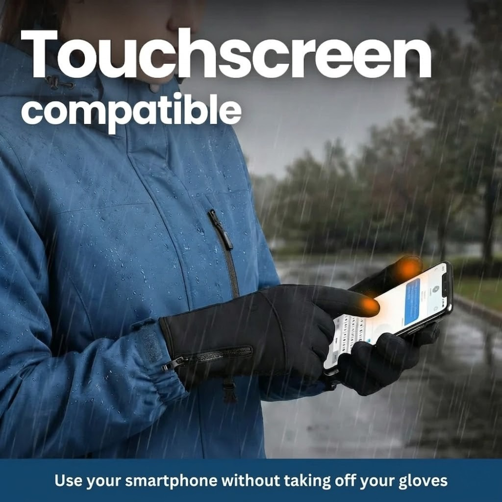 Gants chauffants rechargeables à 3 températures