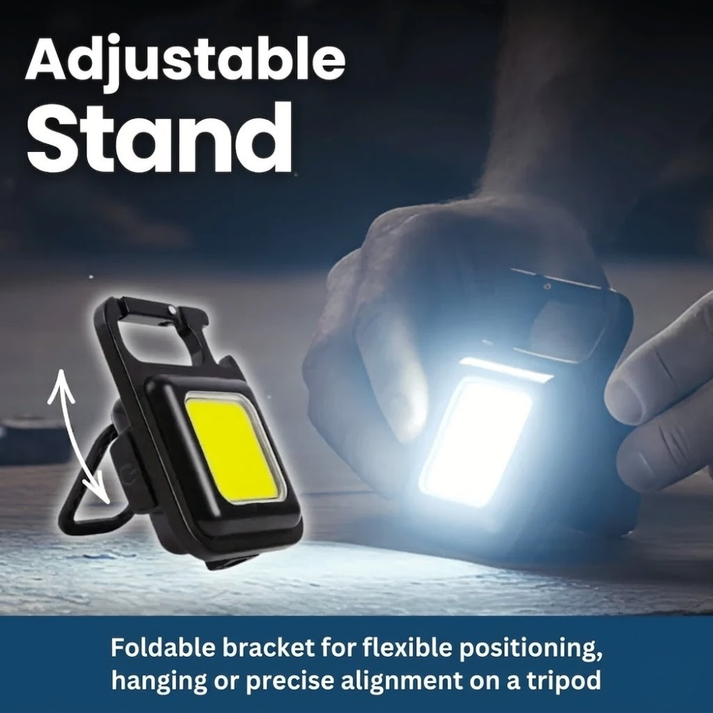Lampe de poche compacte LED porte-clés