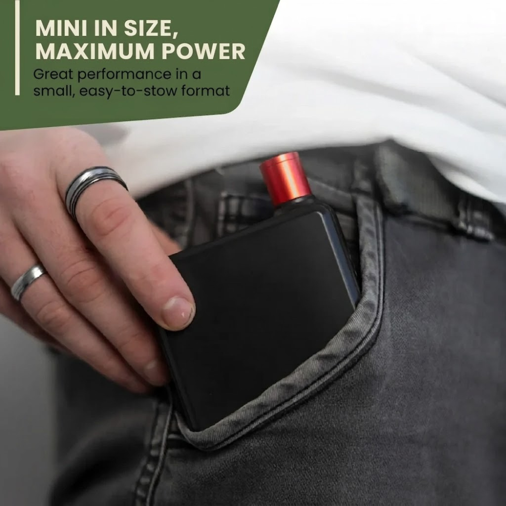 Compresseur d'air portable compact avec écran LCD et chargement USB