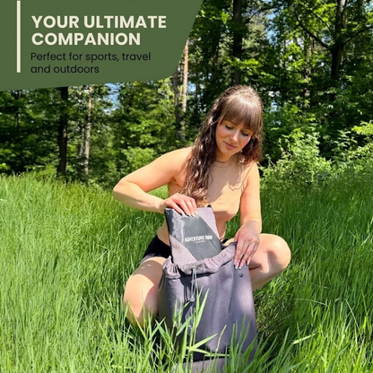 Serviette de voyage ultra-douce, séchage rapide et légère