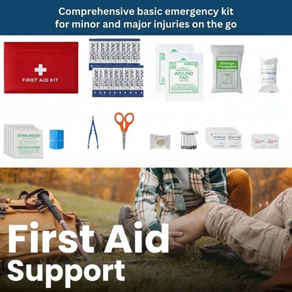 Kit de survie d'urgence essentiel Ensemble d'équipement de plein air