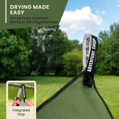 Serviette de voyage ultra-douce, séchage rapide et légère