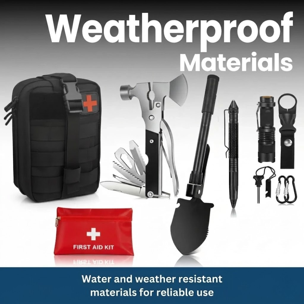 Kit de survie d'urgence essentiel Ensemble d'équipement de plein air