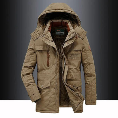 GLACIERFIT – Insulated Padded Parka for Cold Conditions