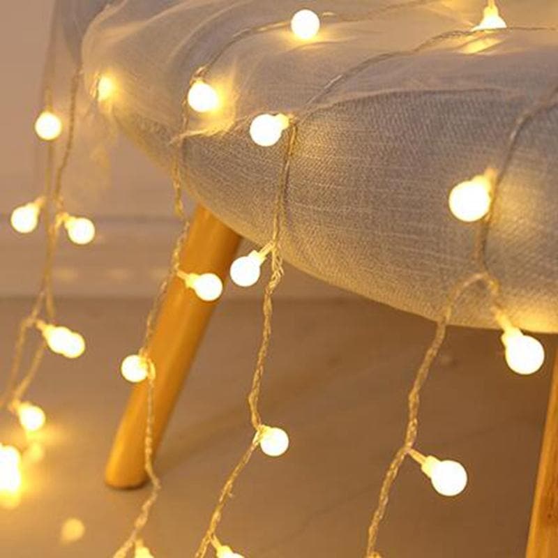 Twinkle Lights | Fairy LED String Lights with Decorative Bulbs | Versatile Indoor & Outdoor Illumination