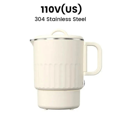 Compact Electric Kettle for Travel – Foldable Design