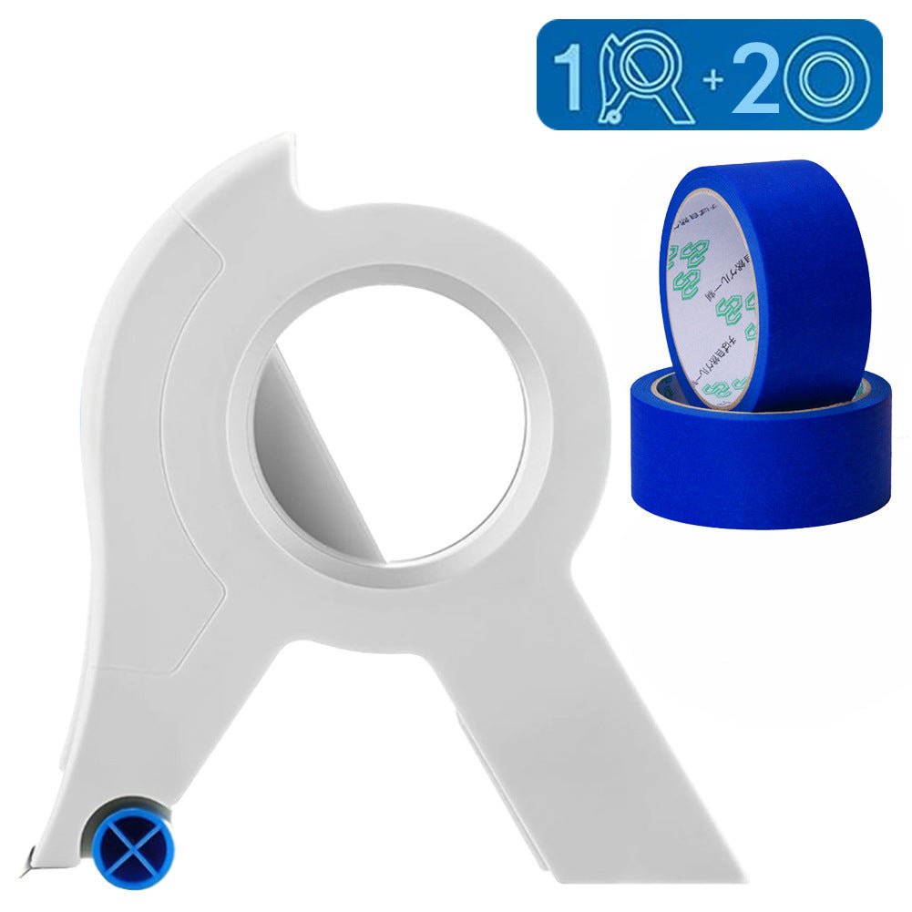 Painter's Tape Applicator Tool for Crisp Edges on Walls Baseboards Ceilings Trim Work Professional Straight Lines Home Painting Projects DIY