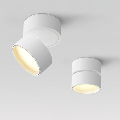 Adjustable LED Ceiling Spotlight in Minimalist Scandinavian Style – Directional Accent Light for Living Room, Gallery, Hallway & Modern