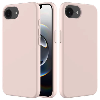 Protective Silicone Case for iPhone 16e with Raised Edges & Shock Absorption | Multiple Finishes & Colors Available