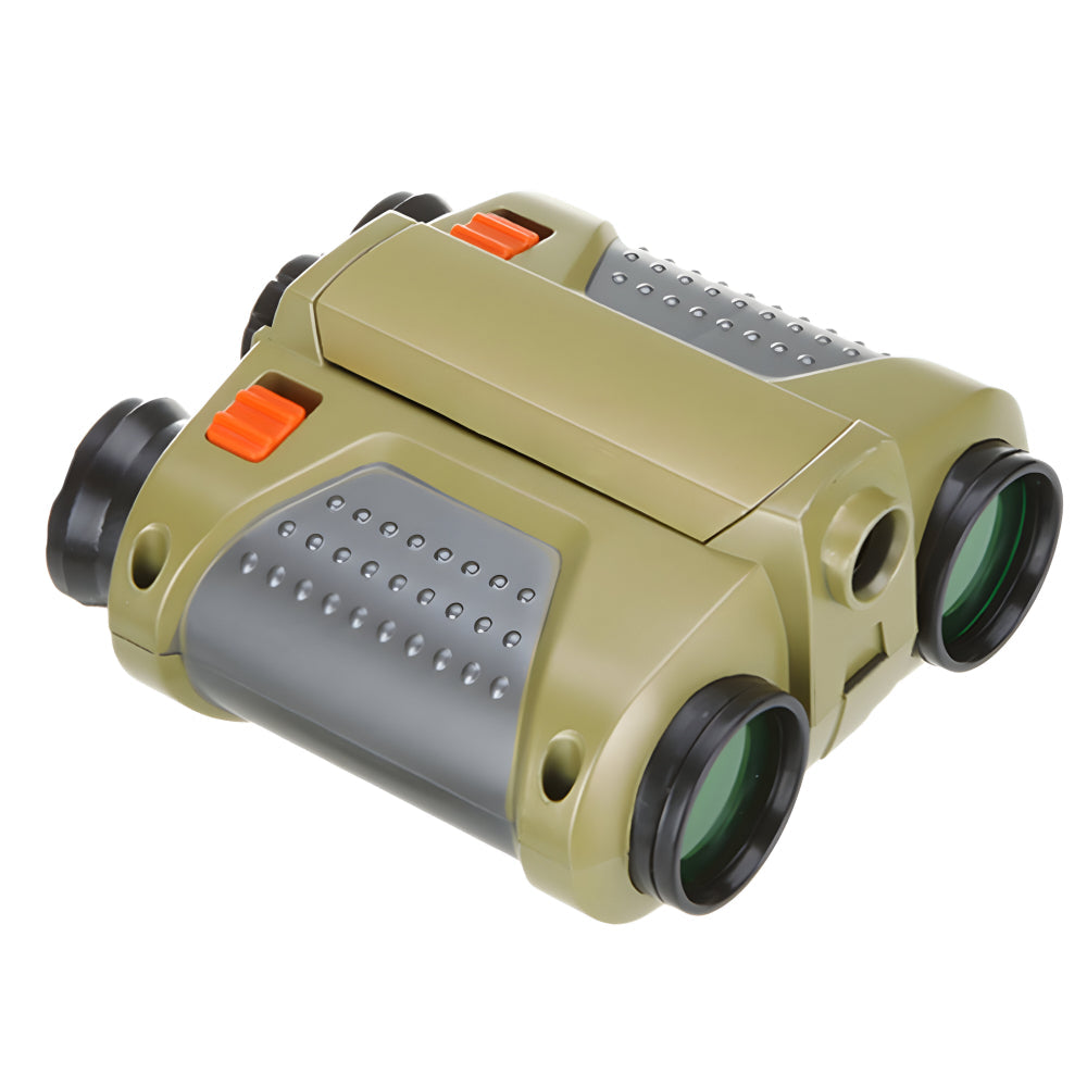Jumelles de vision nocturne pour enfants, grossissement 4x30, télescope d'exploration extérieur étanche pour le camping, la randonnée, l'observation de la faune, équipement d'aventure