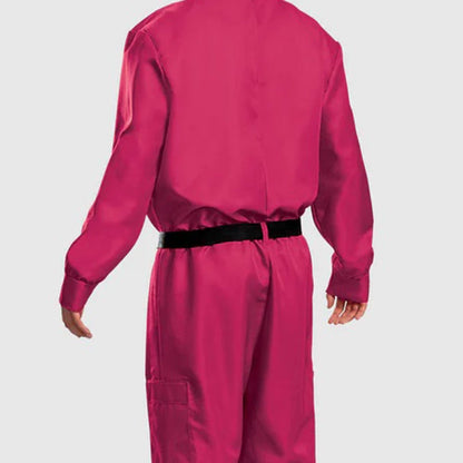 Collection de costumes de fête | Combinaison d'Halloween avec masque et ceinture | Tenue complète pour soirées à thème