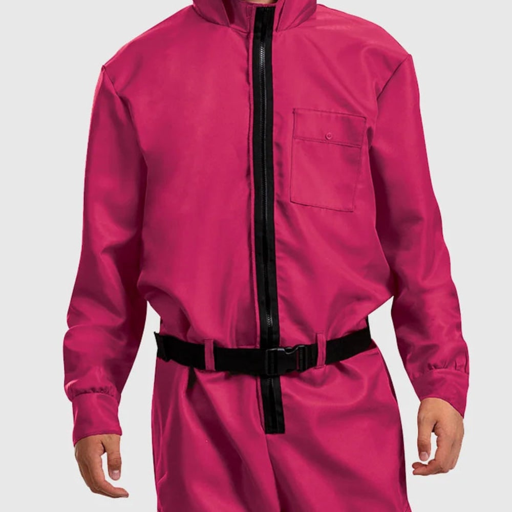 Collection de costumes de fête | Combinaison d'Halloween avec masque et ceinture | Tenue complète pour soirées à thème