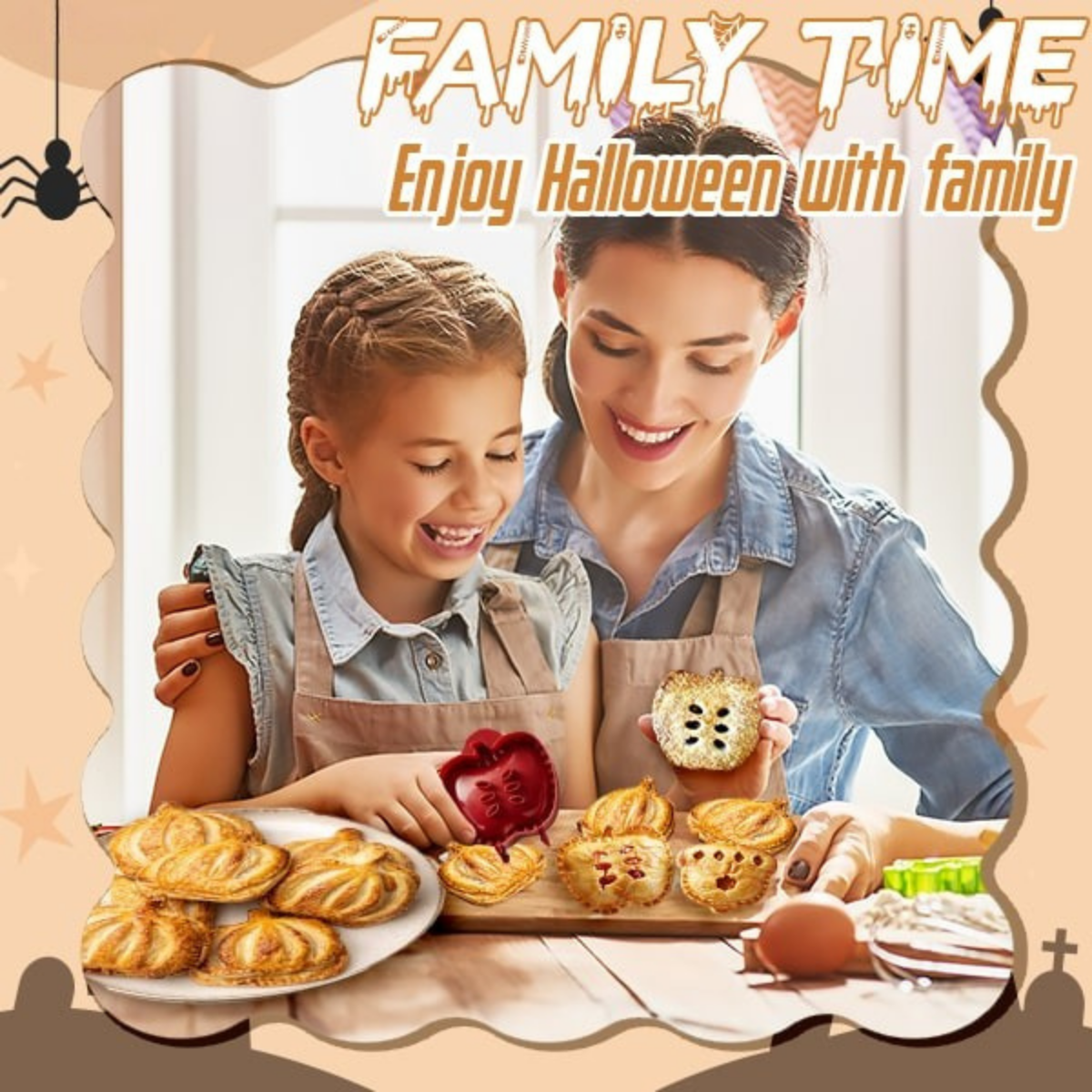 Festive Pie Maker | Spooky-Shaped Baking Tool for Halloween Treats