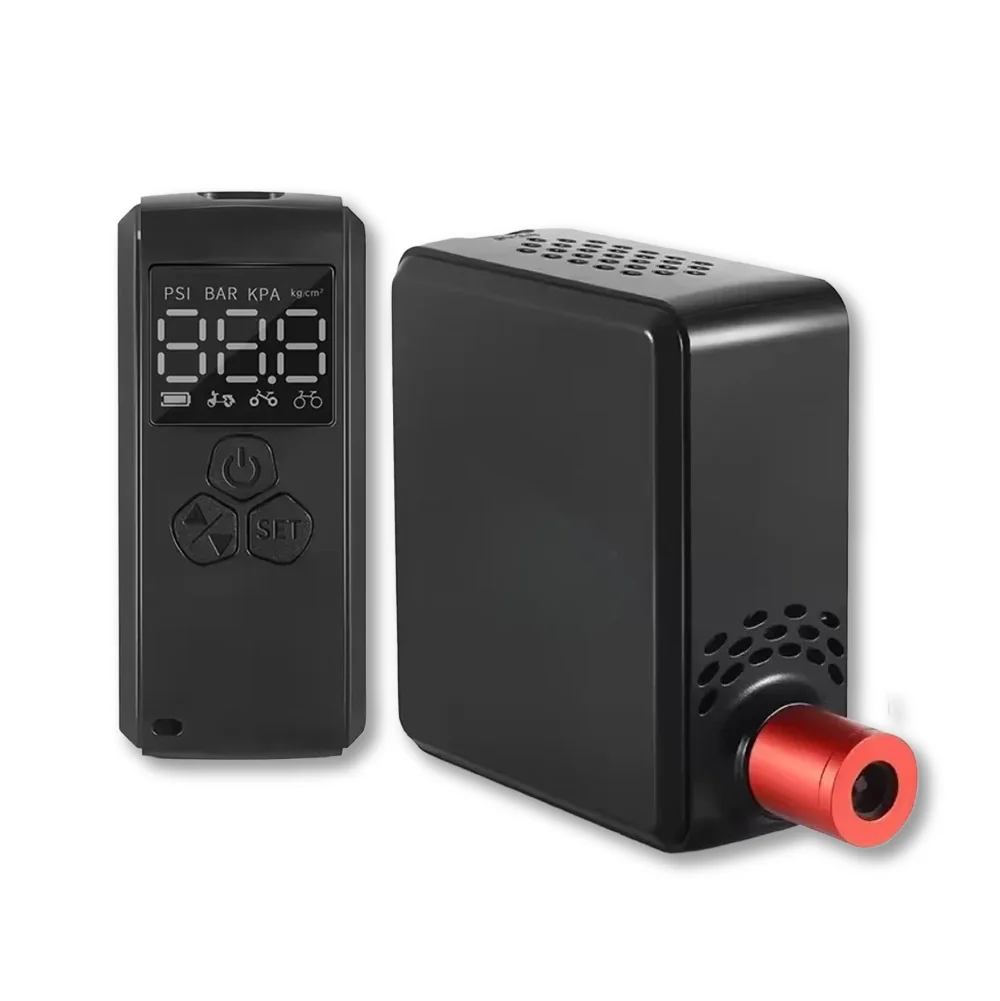Compact Portable Air Compressor with LCD and USB Charging - Ortekor