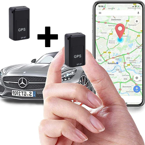 Traceur GPS Compact avec Audio et Support Magnétique