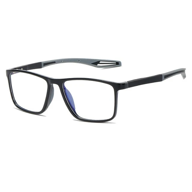 Lunettes de lecture anti-lumière bleue fines pour homme