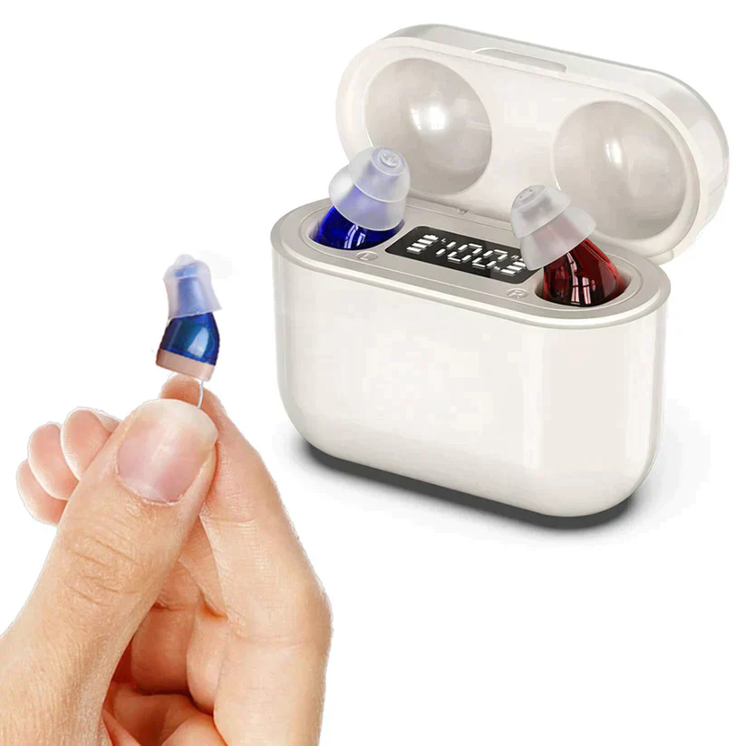 Appareil auditif rechargeable discret pour perte auditive légère
