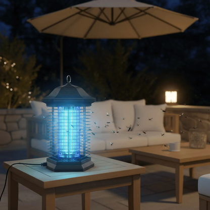 Lampe anti-insectes efficace à lumière UV
