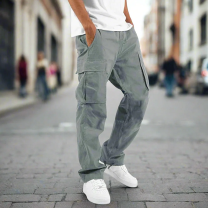 Pantalon de travail cargo décontracté pour homme