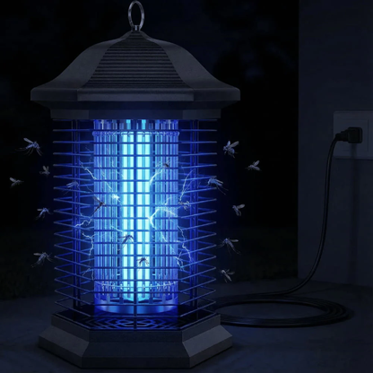 Lampe anti-insectes efficace à lumière UV