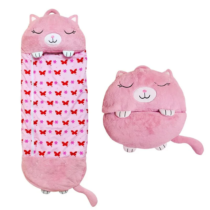 Gigoteuse Douillette avec sa Peluche-Compagnon Moelleuse