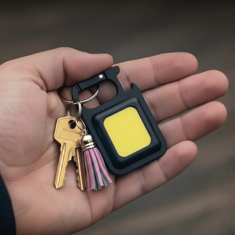 Lampe de poche compacte LED porte-clés